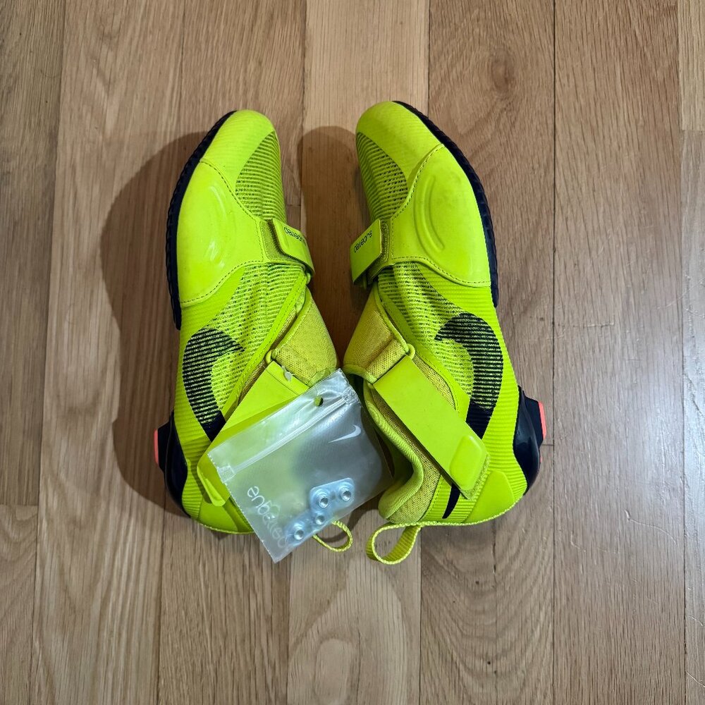 Nike Athletic Shoes in Neon Yellow and Black